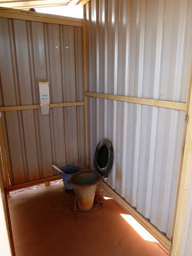Busch -Camp , kein Wasser kein Strom , Outback puur