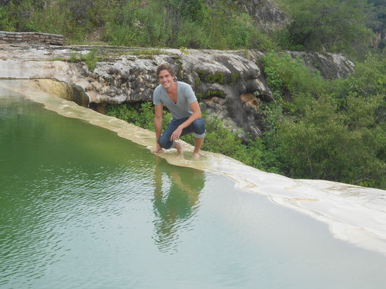 Ich auf dem "Poolrand"..