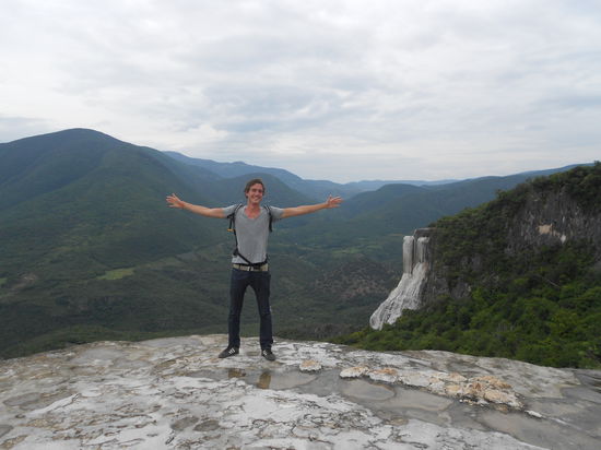 Aussicht von "Hierve El Agua"