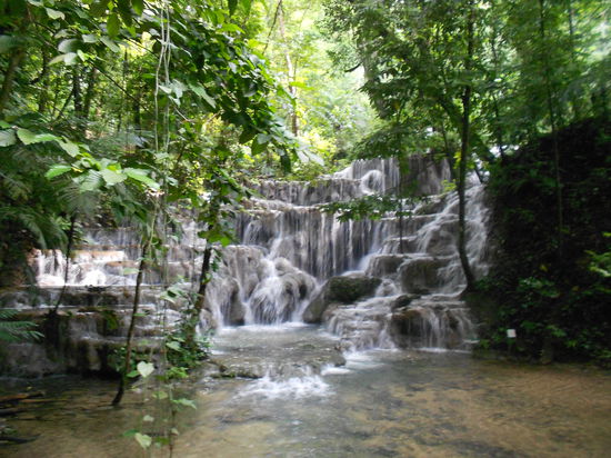 Wasserfaelle im Dschungel..