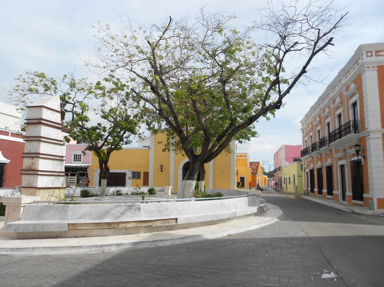 Die wahrscheinlich schoenste Ecke in Ciudad del Carmen!