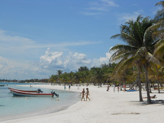 Der Strand von Akumal...