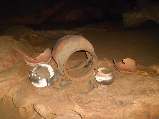 Ueberreste der Mayas...