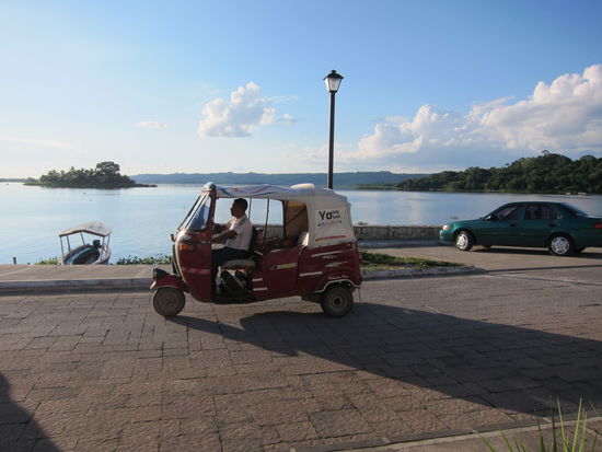 Eines der Taxis auf der Insel!