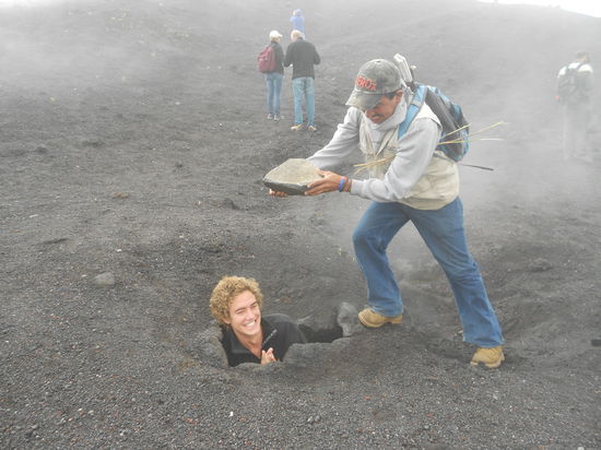 Der Guide wollte mich anscheinend los werden 