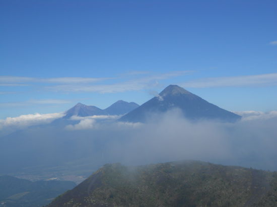 Die Aussicht vom Pacaya Vulkan...