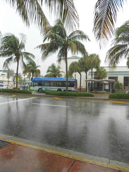 Besuch von Hurrikane Irene..