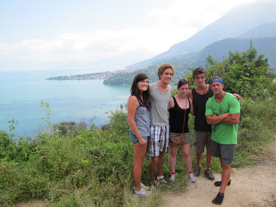 Das Hiking - Team zur "Indian Nose"!