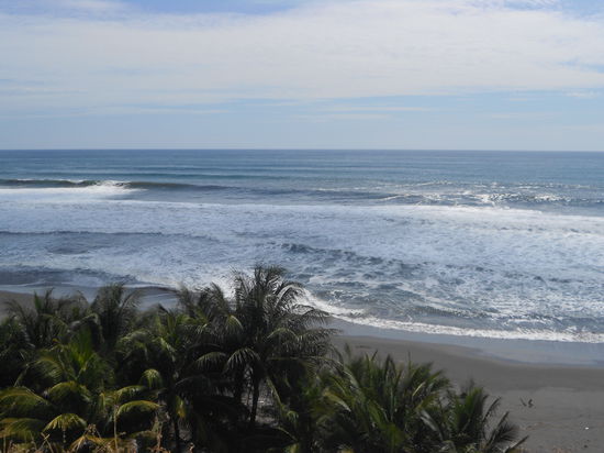 Die Ausicht vom Shuttle!