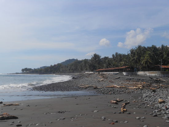 Der Strand war nicht ganz so toll...