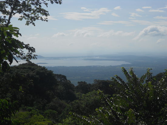 Die Aussicht vom Vulkan...