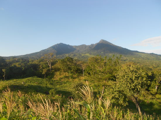 Der Vulkan Mombacho...