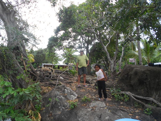 "Meine Insel", auf der ich spaeter landen sollte...