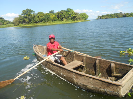 Ab gings auf Fischjagd!