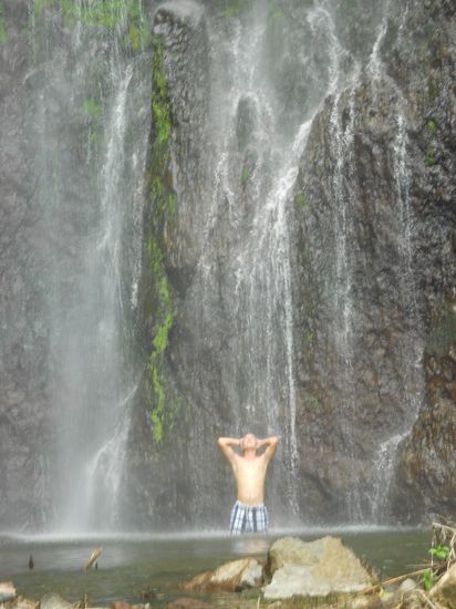 Hatte mal wieder eine Dusche notwendig 