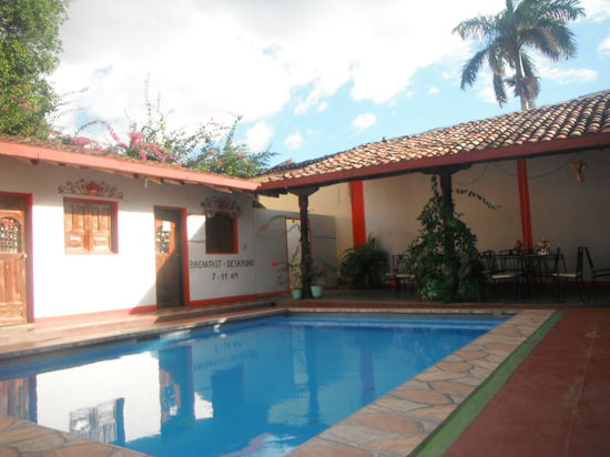 Ein wahres "Luxus - Hostel" in Leon...