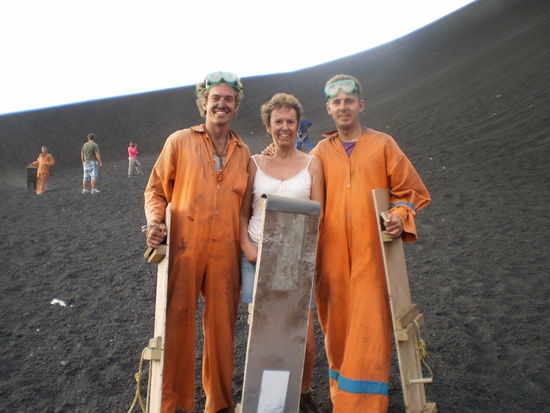 Nach dem riessigen Spass konnten wir wieder alle lachen!