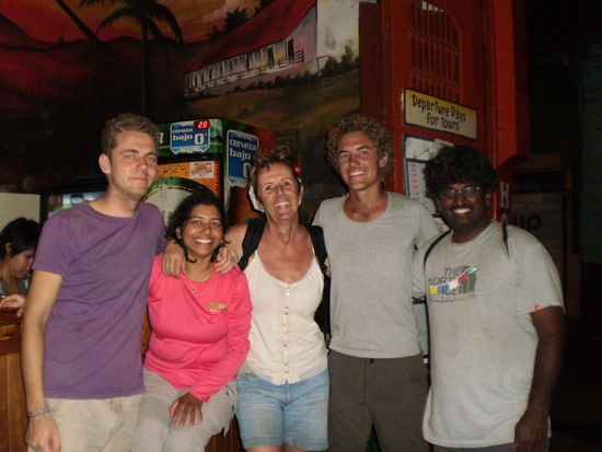 Zusammen mit unserem indischen Paerchen!