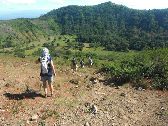 Der Abstieg des Vulkan!