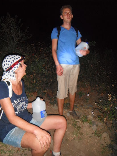 Mutti wurde muede und das meckern ging los !