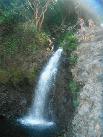 Mein 14m Sprung vom Wasserfall!