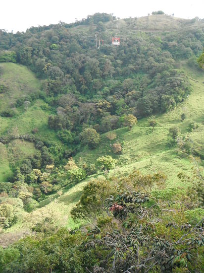 Kopf voraus ging es in den 150m Canyon!