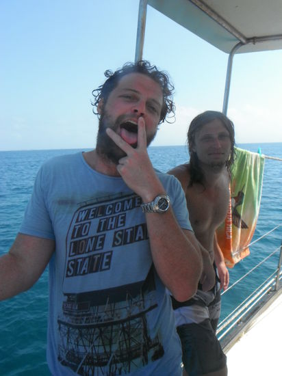 Adam und Justin - verrueckte Australier 