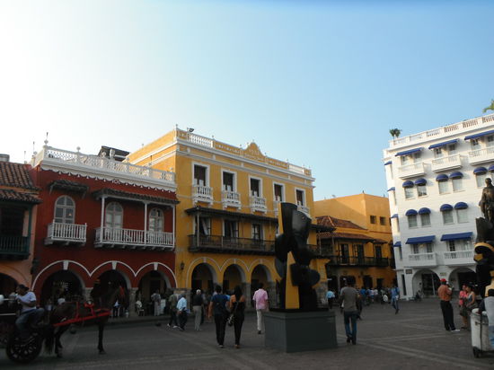 Einige Bilder der kolonialen Altstadt von Cartagena!
