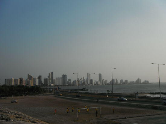 Blick auf die Skyline von Cartagena!