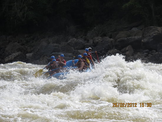 Dann wurde es wieder heftig...
