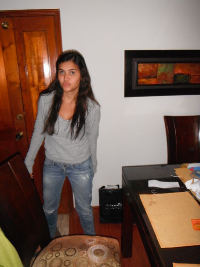 Karelis in ihrer Wohnung!