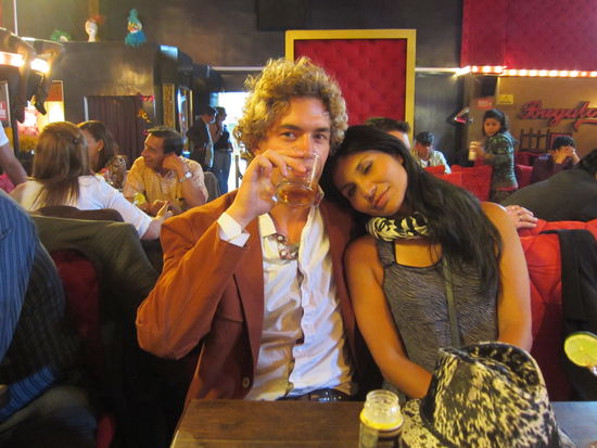 Mit der Zeit wurde es anstrengend! Leider war kein echter Whiskey in den Flaschen 