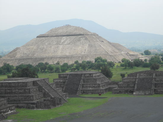 Die Sonnenpyramide...