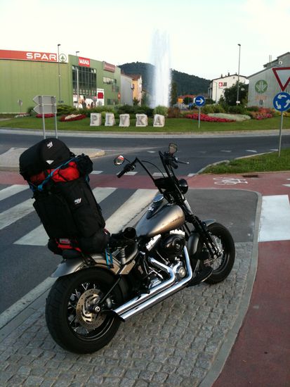 kurzer Stopp in Pivka