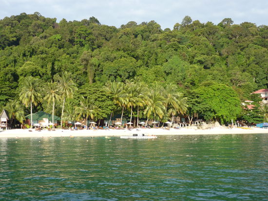 Eine von vielen Stränden auf den Inseln