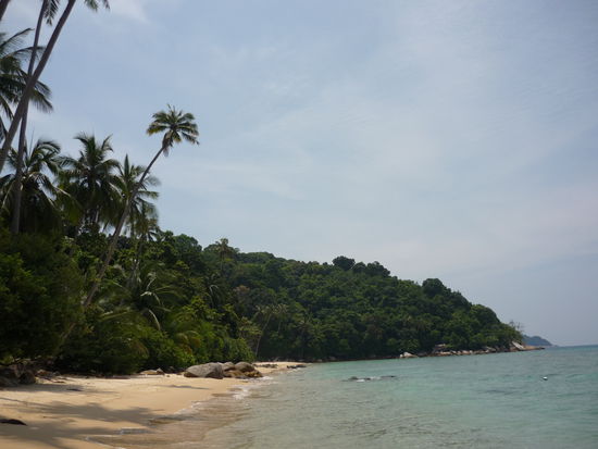 Einer der gemütlichen Strände auf unserem Weg, welchen wir fast für uns alleine hatten(nur noch 3-4 andere Urlauber).
