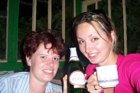 ...bevor wir dann um Mitternacht mit einem Sekt auf das Jahr 2006 angestossen haben!