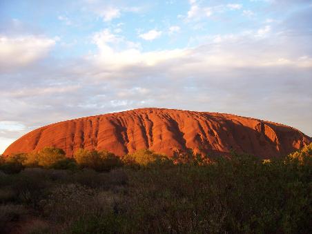 Sonnenaufgang am Ayers Rock