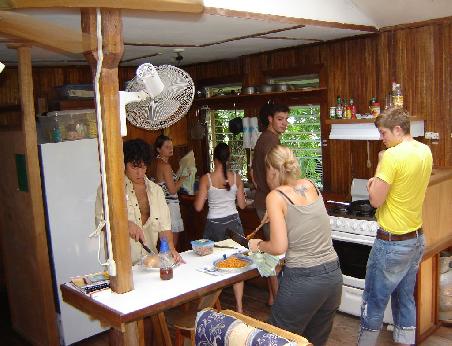 busy kitchen