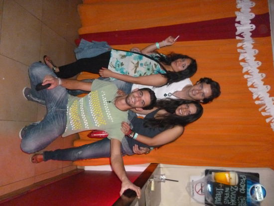 Me and some other guys from my hostel