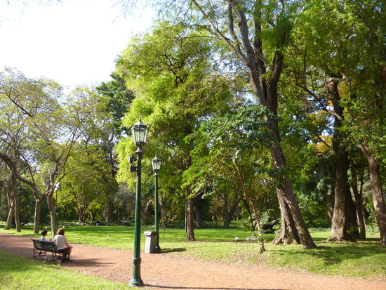 Einer von vielen Parks in und um Palermo