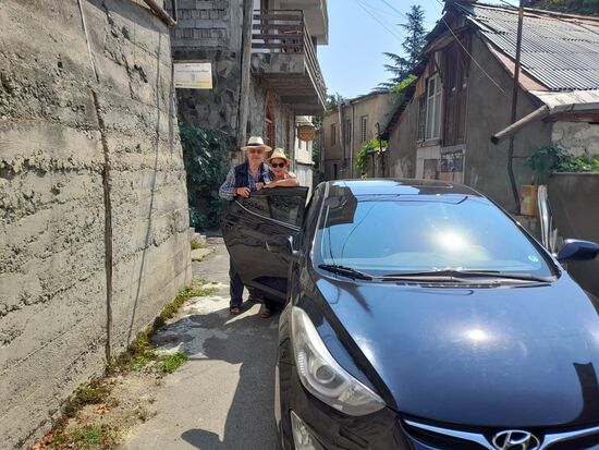 Wir starten nach Kutaisi