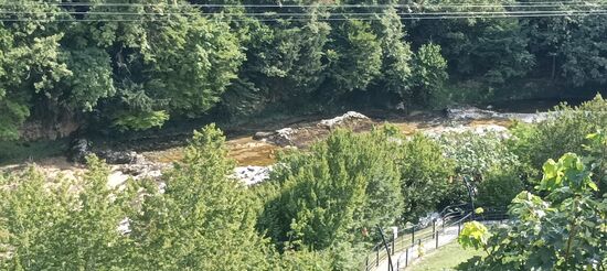 Blick zum Matvilli Canyon