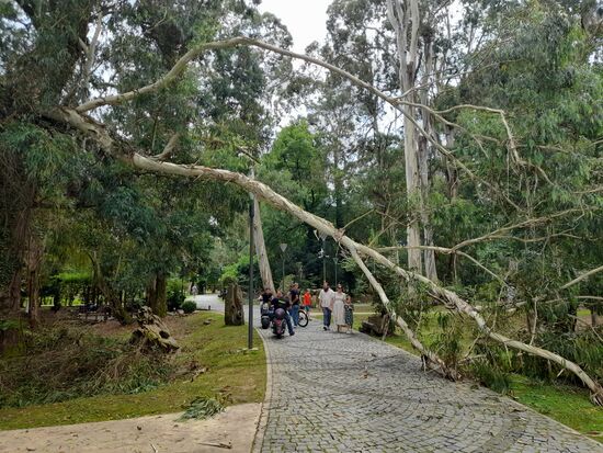10 min. vorher standen wir an dieser Stelle