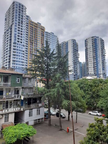 Blick von unserem Balkon