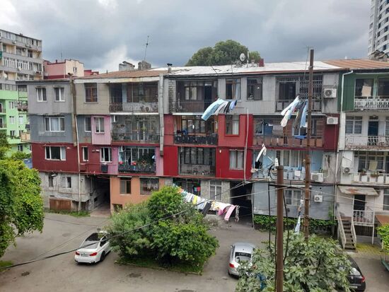 Blick von unserem Balkon