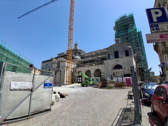 Der Dom - leider eine Baustelle