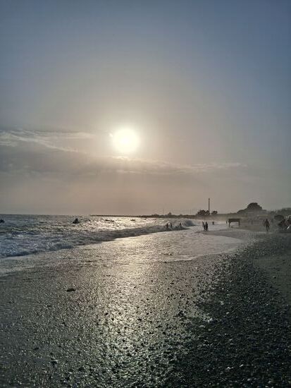 Abendstimmung am Strand