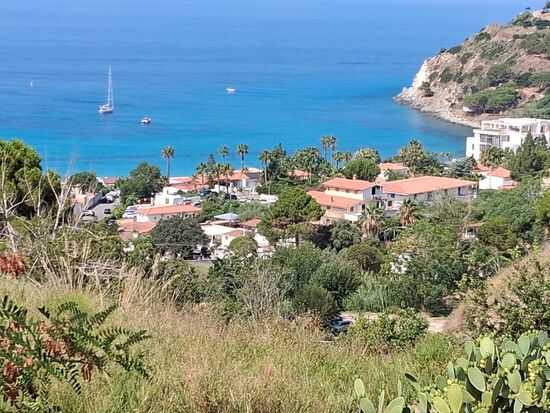 Ausblick von unserer Terrasse in Santa Maria