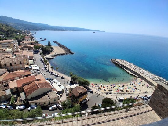 Blick zum Strand